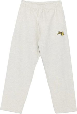 Kenzo Tiger-motief joggingbroek - Heren - Sweatpants - Grijs - M - Katoen - Broeken