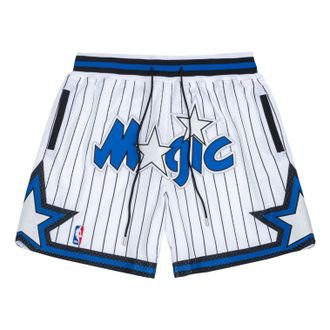 Mitchell & Ness x Just Don NBA Orlando Magic Retro Loose Fit Shorts White PFSW6977-OMAYYPPPWHBL