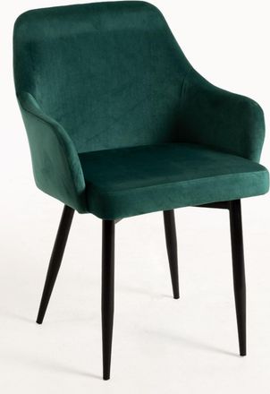 Regalos Miguel Pack 2 Sillas color verde en terciopelo