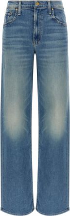 Mother The Spinner Zip Sneak Jeans