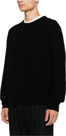 Roberto Collina Hombre, Jerseys, Negro, Talla: XL