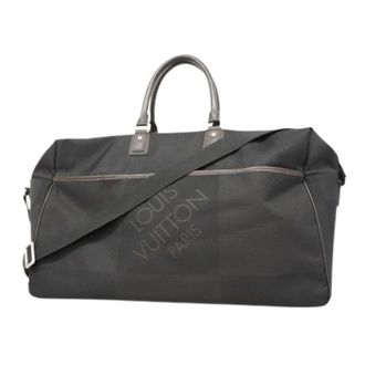 Louis Vuitton Pre-owned Weekend Bags, male, Black, Size: ONE SIZE Pre-owned Boston Bag