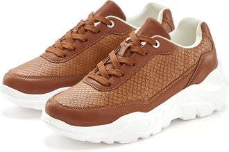 Lascana Sneaker Halbschuh, Sportschuh, leichte Chunky Sohle VEGAN