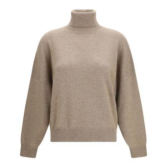 Brunello Cucinelli Maglione Girocollo in Cashmere - - Knitwear - Uomo - Marrone - M