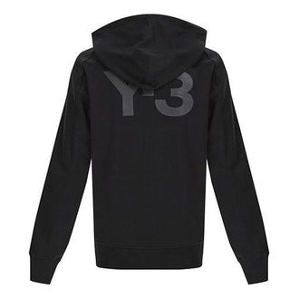 adidas Y-3 Classic Back Large Logo Solid Color Casual Unisex Black FJ0354