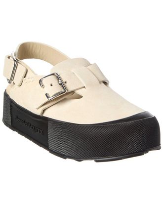 Alexander McQueen Alexander Mcqueen Mount Slick Suede Leather Sandal