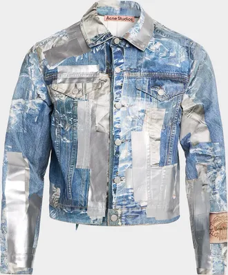 Acne Studios Men & apos;s Trompe Loeil Denim Jacket
