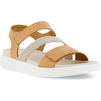 Ecco Flowt 2 Band Sandal in Lion at Nordstrom Rack, Size 10-10.5Us / 41Eu