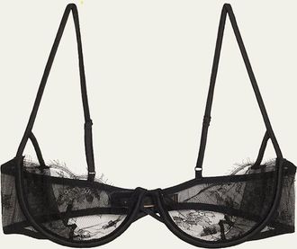 Kiki De Montparnasse All Over Lace Balconette Bra