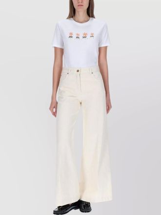 Paul Smith floral print short sleeve crew neck top