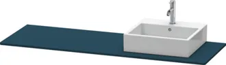 Duravit Console Duravit Xsquare 060h, 1600x 550 Mm, 1 D&eacute;coupe &Agrave; Droite