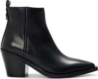 HUGO BOSS Womens Bootie60 C 10254474 01 Heeled Boots in Black - Size UK 8