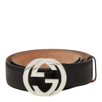 Gucci Cintura Vintage Pre-owned - - Pre-owned - Donna - Nero - ONE SIZE