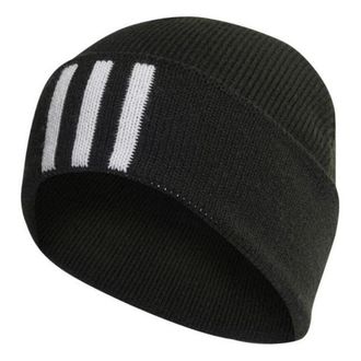 adidas 3-Stripes Beanie Black White HG7788