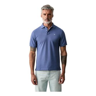 Hackett Heren, Tops, Blauw, Maat: XL Katoen