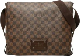 Louis Vuitton unisex, Pre-owned, Bruin, Maat: ONE Size Leer