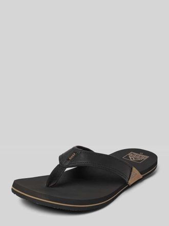 Reef Zehentrenner mit Label-Detail Modell Newport in Black, Gr&ouml;&szlig;e 41