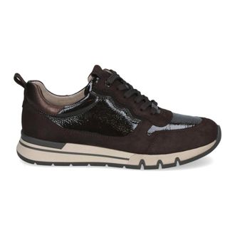 Caprice Schoenen, Dames, Bruin, 42 EU, Leer, Sneakers