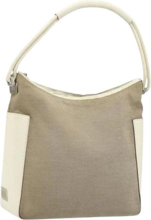 Gucci Borsa a spalla Pre-owned in tela - - Pre-owned - Donna - Beige - ONE SIZE