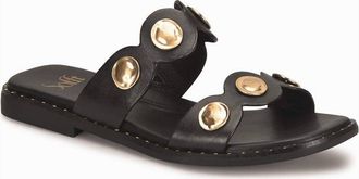 S&ouml;fft Womens Ezra Studded Slides In Black