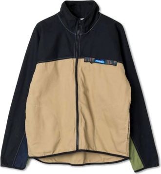 Kavu Mens Long Sleeve Fz Throwshirt In Nw Ugly