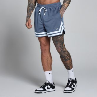 MyProtein Short Lift de malla con cinta en contraste de 5 para hombre de MP - Charcoal blue - XXL