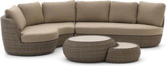 Intenso Furniture Intenso Santa Ninfa hoek loungeset 4-delig