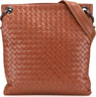 Bottega Veneta Leather Intrecciato Crossbody