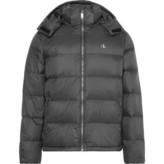 Calvin Klein Hooded Down Puffer Jacket - Heren - Gewatteerde jassen - Zwart - XL - Polyester - Jassen