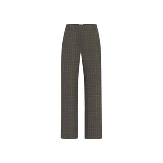 Marella Pantaloni in Raso Envers - - Trousers - Donna - Marrone - S