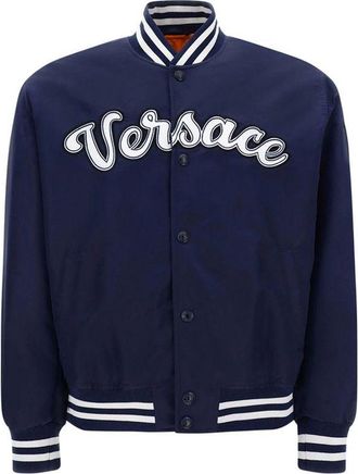 Versace Nylon Mens Bomber