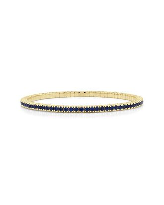 Sabrina Designs 14K 4.08 Ct. Tw. Sapphire Stretch Bracelet