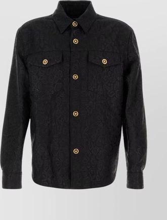 Versace jacquard shirt