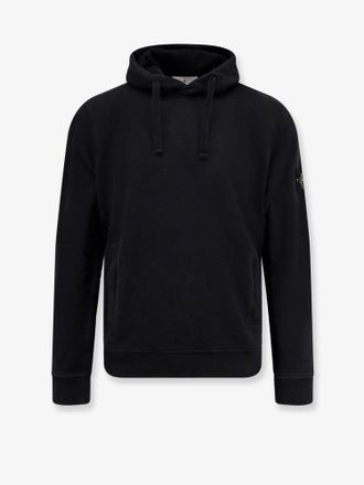Stone Island Felpa in cotone organico con cappuccio - STONE ISLAND - gender_Man