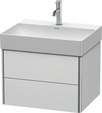 Duravit Xsquare Mueble De Pared 58.4x46.0 Cm, 2 Cajones, Para - Duravit