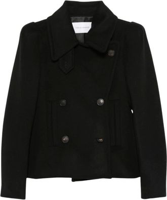 7 For All Mankind Mujer, Abrigos, Negro, Talla: M