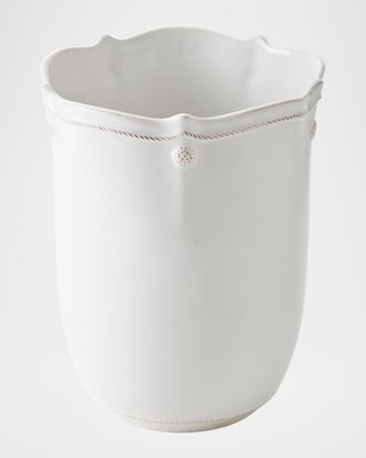 Juliska Berry & Thread Wastebasket - Whitewash