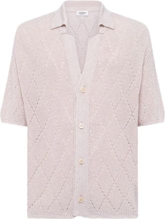 Laneus Cardigan - Heren - Vesten - Beige - L - Truien & Vesten