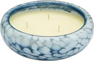 Ballard Designs Confetti Glass Candle - Blue - Ballard Designs