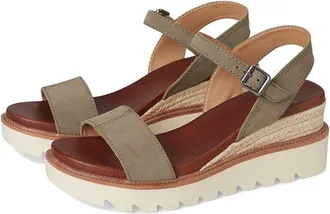 Mia Ophidia Womens Wedge Shoes Taupe : 7.5 M, Suede