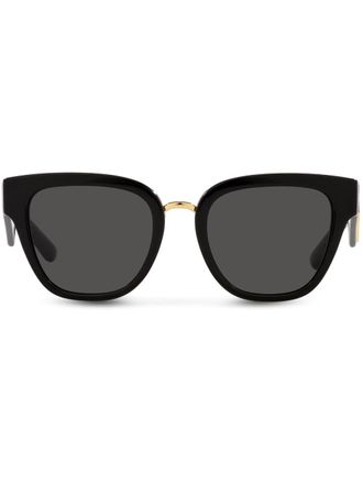 Dolce & Gabbana Eyewear Occhiali da sole tondi - Nero