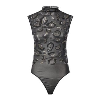 Genny Top Smanicato - - Tops - Donna - Nero - XS