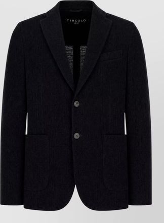 Circolo 1901 wool blend single-breasted blazer