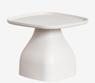 Sklum Mesa auxiliar cuadrada 50x50 cm en polipropileno Jubarri SKLUM