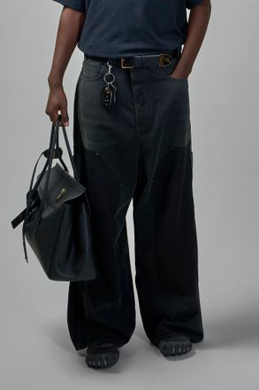 Balenciaga Ripped Off Baggy Pants