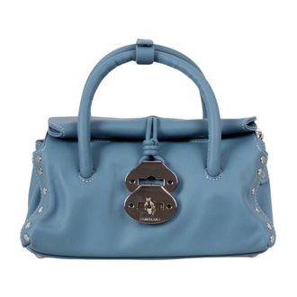 Zanellato Handbags, female, Blue, Size: ONE SIZE Dotta Saeta Baby Handbag