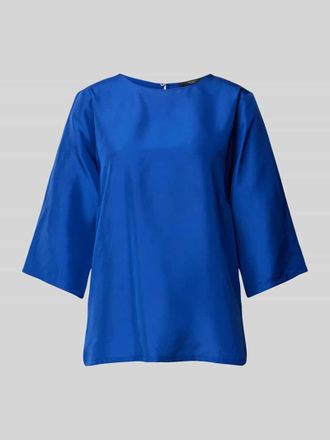 Max Mara T-Shirt mit 3/4-Arm Modell PRIMO in Royal, Gr&ouml;&szlig;e XS