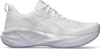 Asics Womens Novablast 5 Road-Running Shoes White 7.5