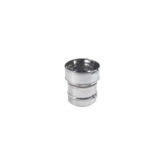 TEN Ten - Conector De Estufa De Acero Inoxidable Para Tubo Flexible, D.125x125/131