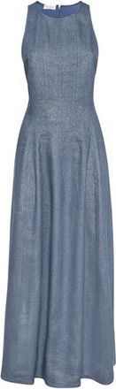 Brunello Cucinelli Linen and virgin wool twill dress in Dark Denim at Nordstrom, Size Xx-Large Eu